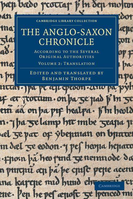 Vorderes Coverbild The Anglo-Saxon Chronicle - Volume 2