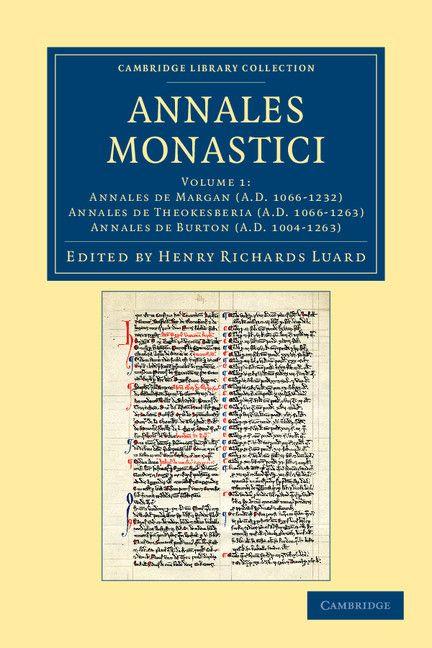 Vorderes Coverbild Annales Monastici - Volume 1