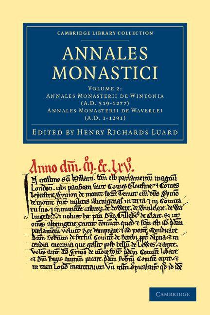 Vorderes Coverbild Annales Monastici - Volume 2