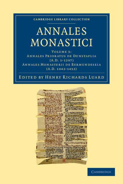 Vorderes Coverbild Annales Monastici - Volume 3