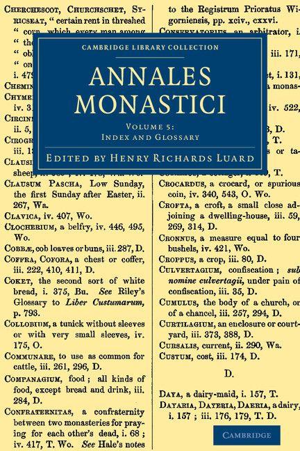 Vorderes Coverbild Annales Monastici - Volume 5