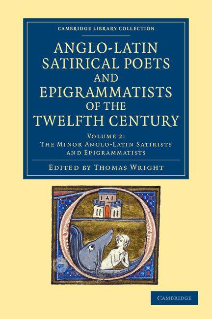Vorderes Coverbild The Anglo-Latin Satirical Poets and Epigrammatists of the Twelfth Century - Volume 2