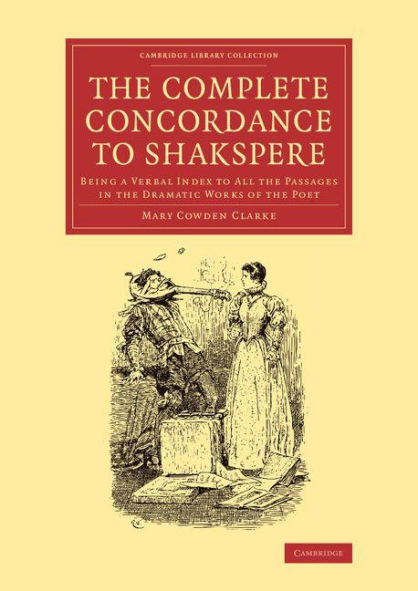 Vorderes Coverbild The Complete Concordance to Shakspere