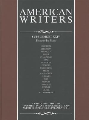 Vorderes Coverbild American Writers, Supplement XXIV