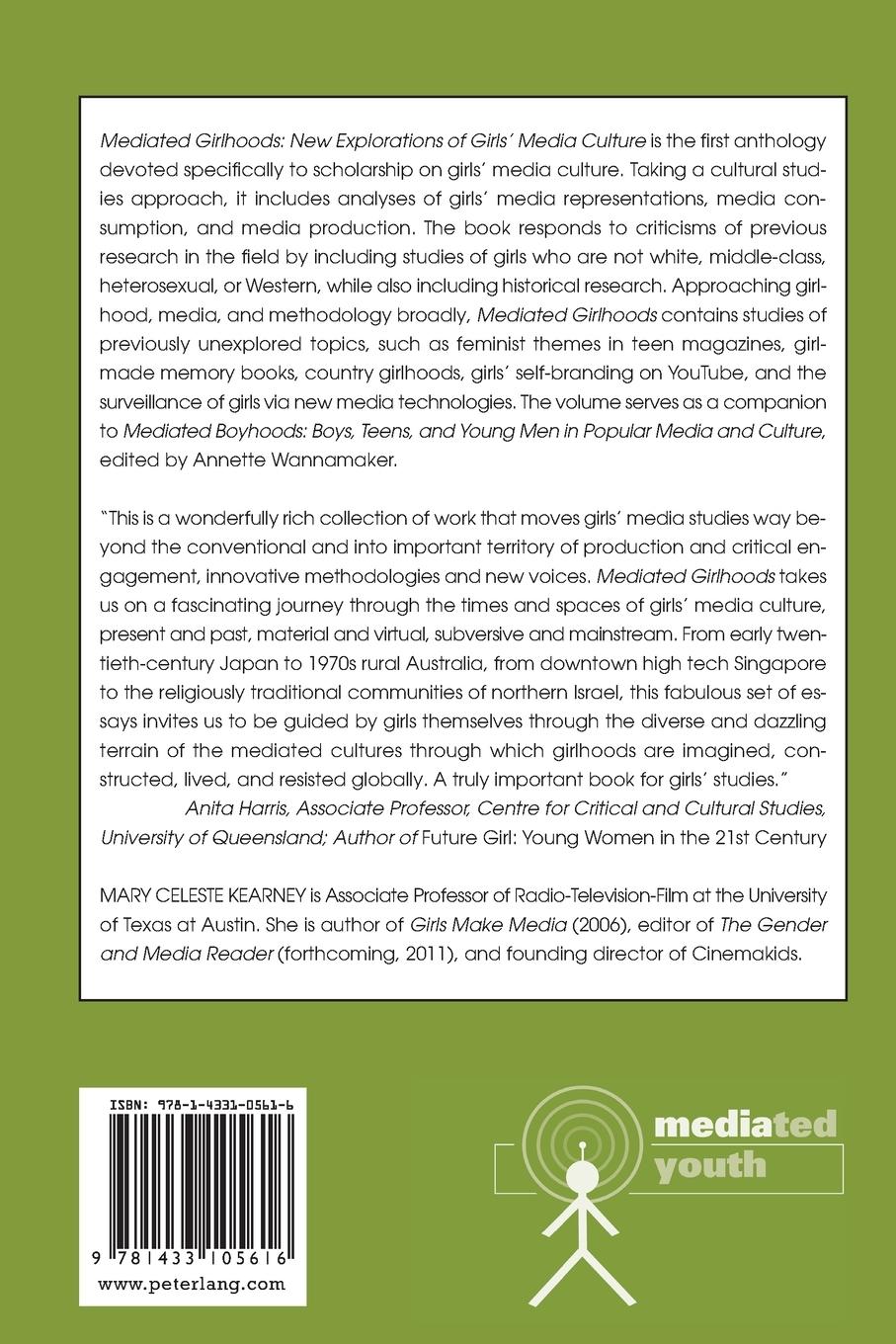 Rückseitencover Mediated Girlhoods