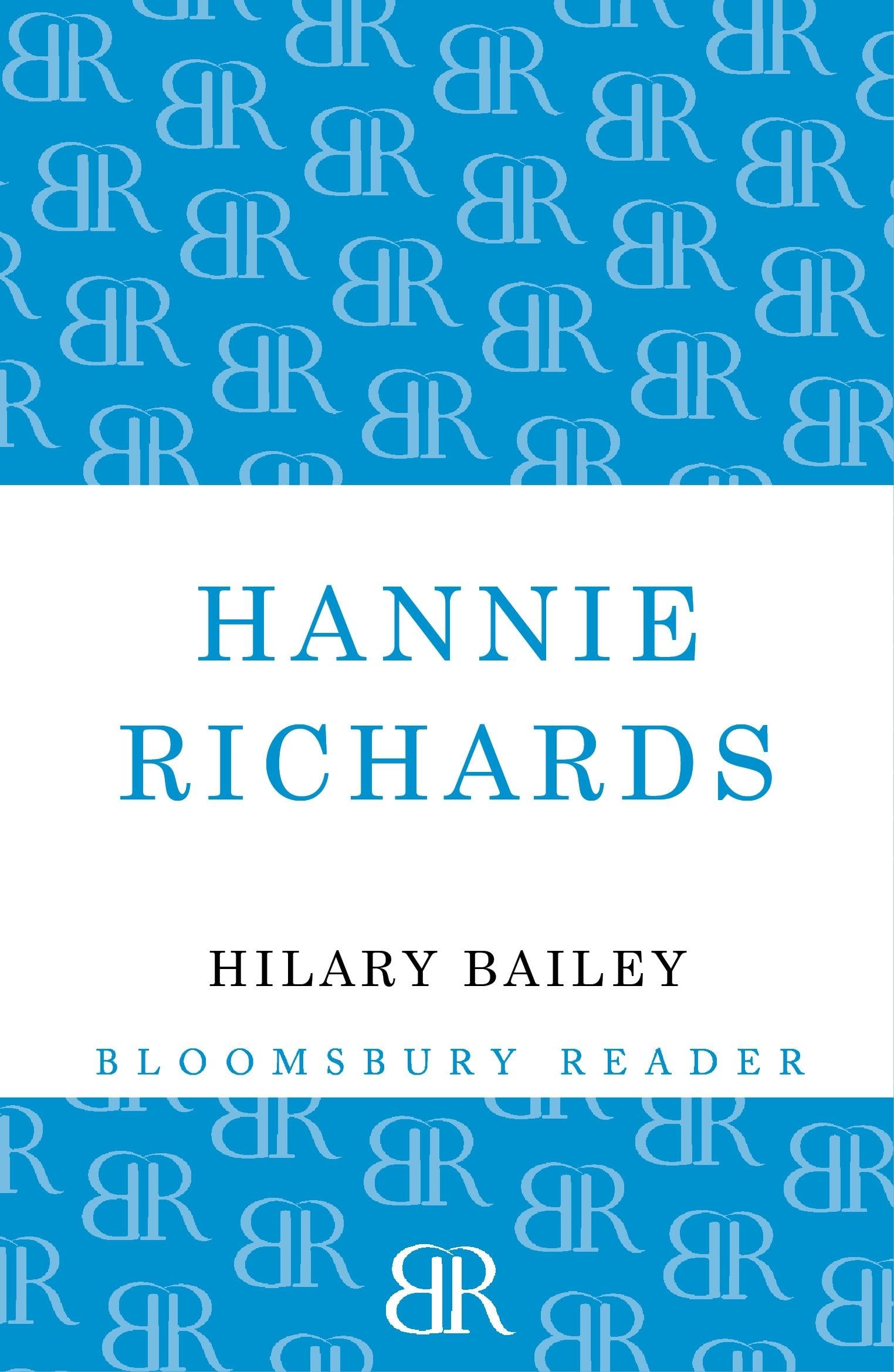 Vorderes Coverbild Hannie Richards