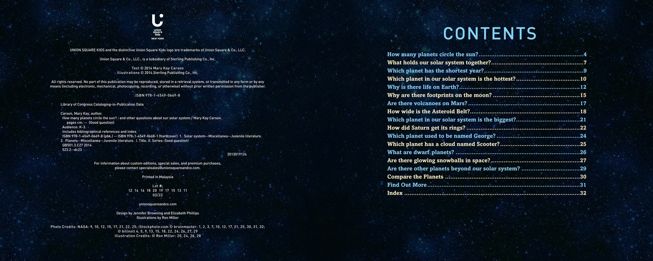 Beispielinhalt (Bild) How Many Planets Circle the Sun?