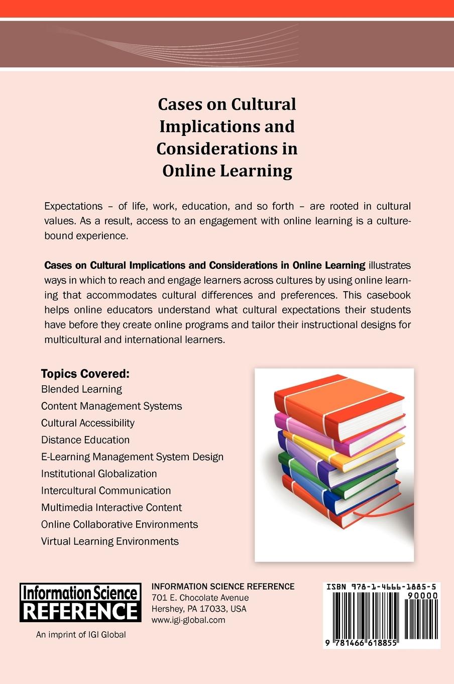 Rückseitencover Cases on Cultural Implications and Considerations in Online Learning