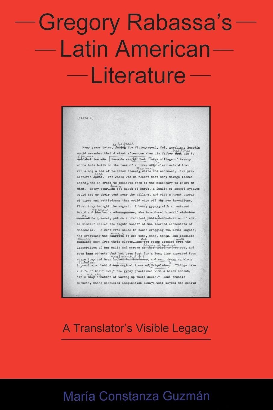 Vorderes Coverbild Gregory Rabassa's Latin American Literature
