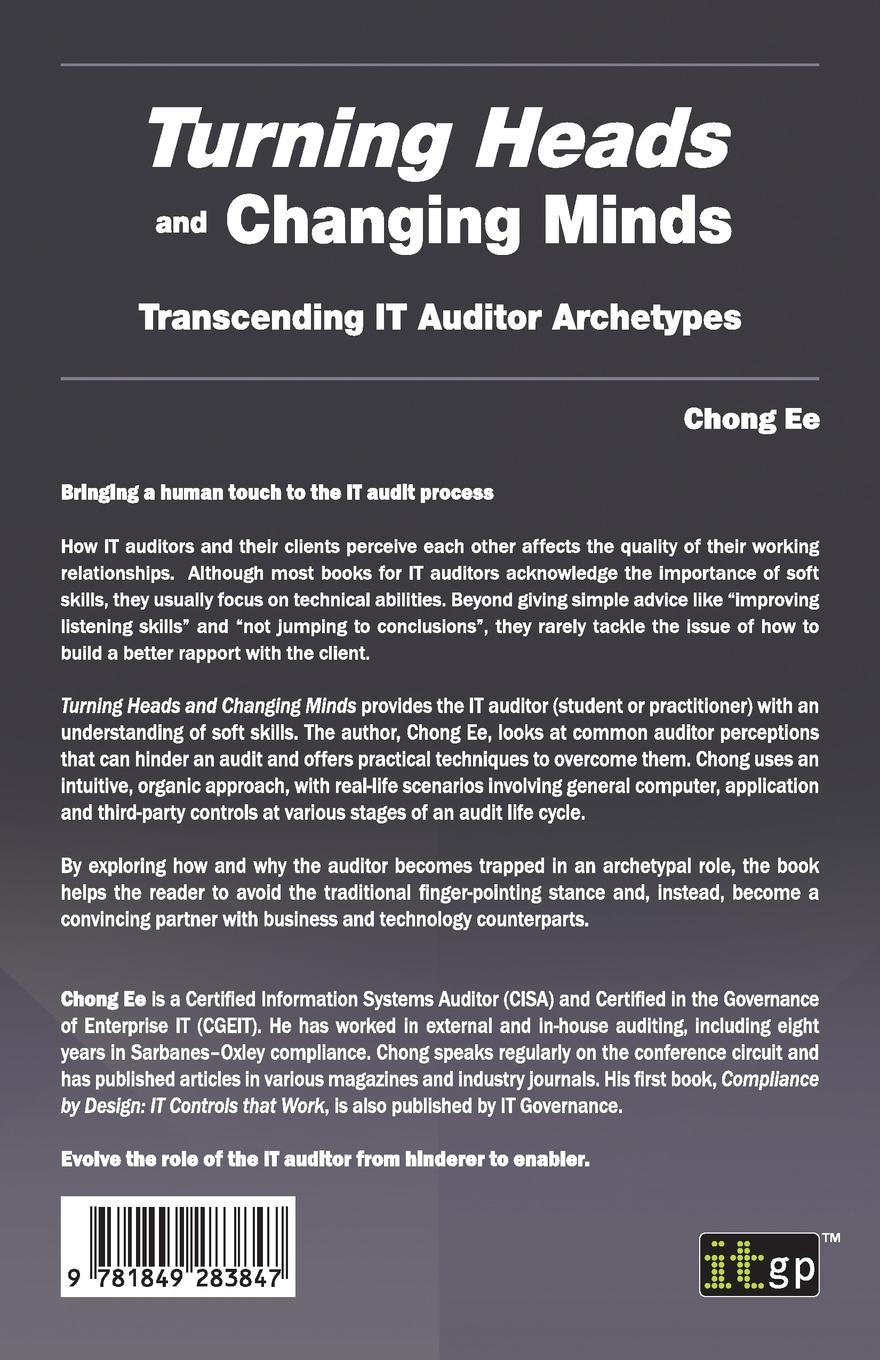 Rückseitencover Turning Heads and Changing Minds Transcending It Auditor Archetypes
