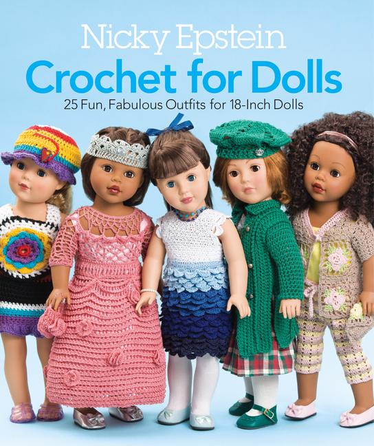 Vorderes Coverbild Nicky Epstein Crochet for Dolls