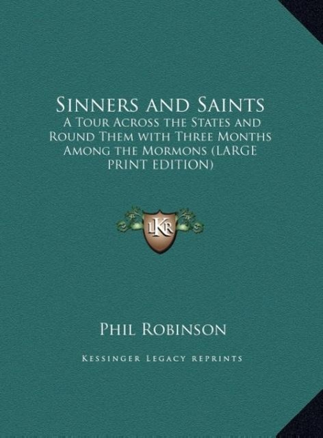 Vorderes Coverbild Sinners and Saints