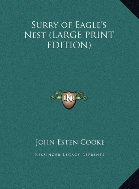 Vorderes Coverbild Surry of Eagle's Nest (LARGE PRINT EDITION)