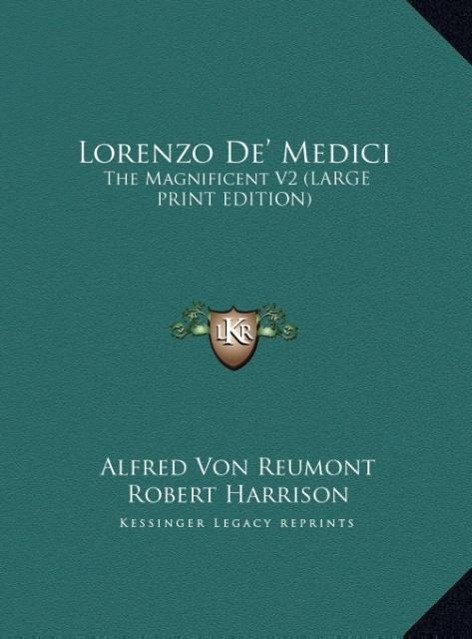 Vorderes Coverbild Lorenzo De' Medici