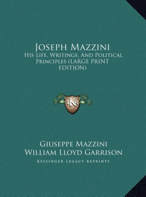 Vorderes Coverbild Joseph Mazzini