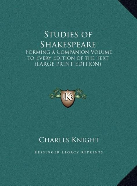 Vorderes Coverbild Studies of Shakespeare