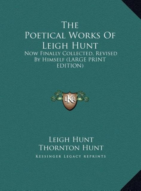 Vorderes Coverbild The Poetical Works Of Leigh Hunt