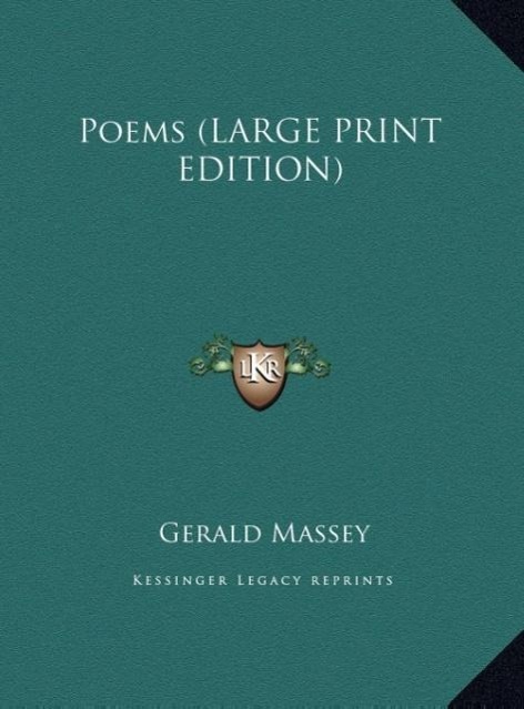 Vorderes Coverbild Poems (LARGE PRINT EDITION)