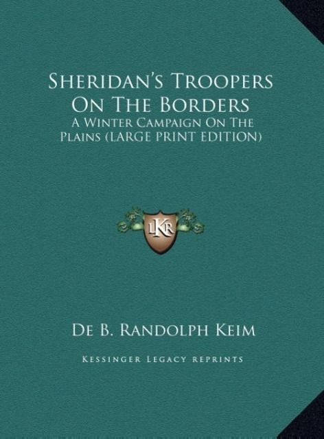 Vorderes Coverbild Sheridan's Troopers On The Borders