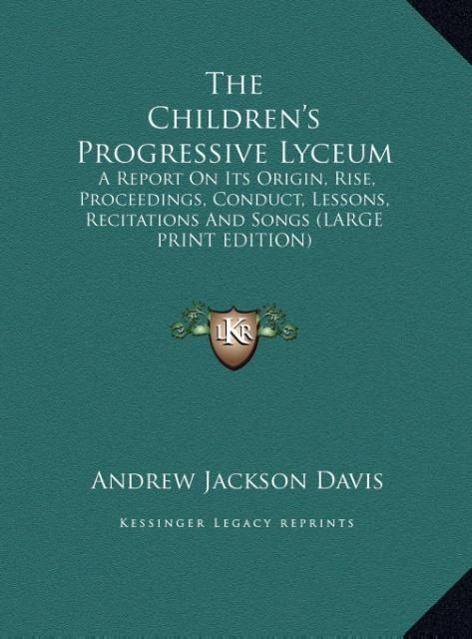 Vorderes Coverbild The Children's Progressive Lyceum