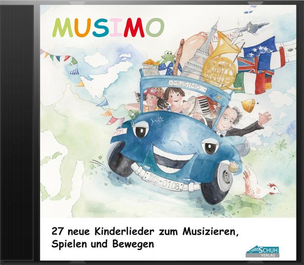 Vorderes Coverbild Mein MUSIMO - Lieder-CD