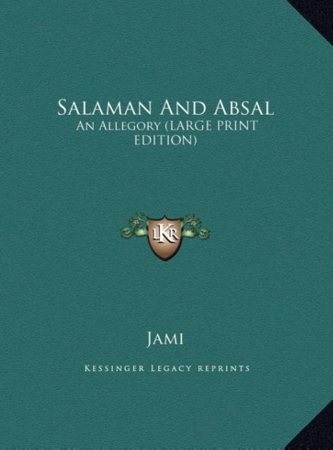 Vorderes Coverbild Salaman And Absal