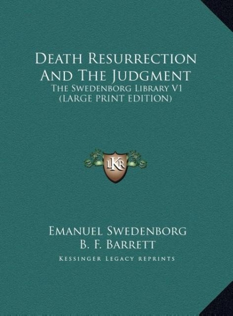 Vorderes Coverbild Death Resurrection And The Judgment