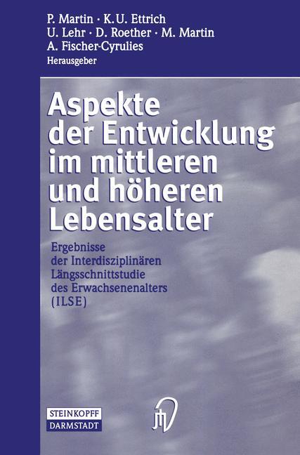 Vorderes Coverbild Aspekte der Entwicklung im mittleren und höheren Lebensalter