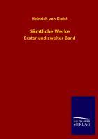 Vorderes Coverbild Sämtliche Werke