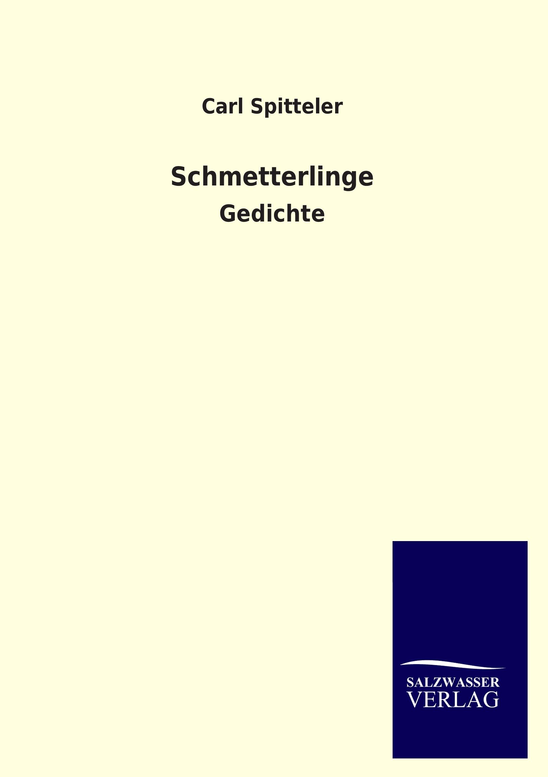 Vorderes Coverbild Schmetterlinge