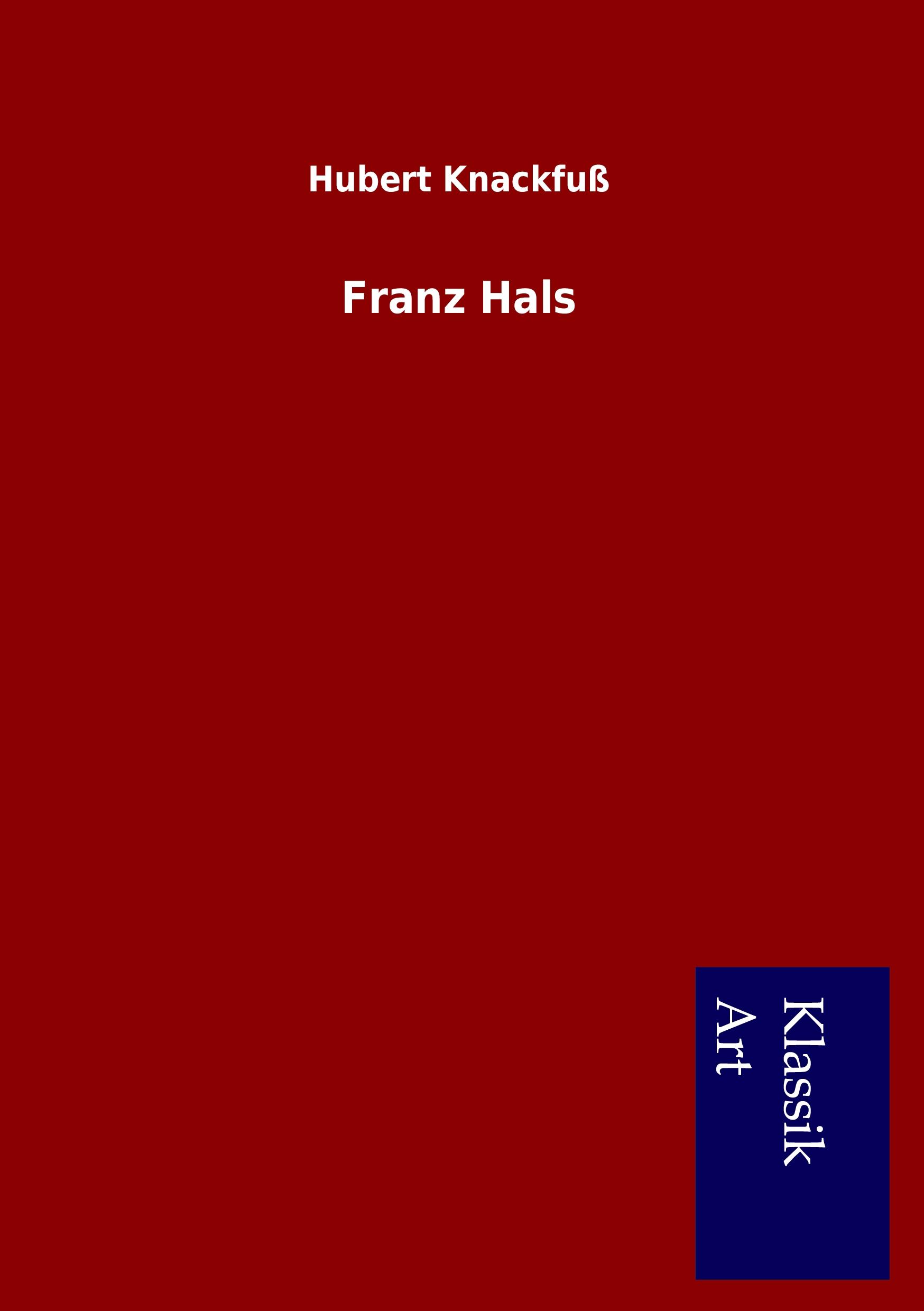 Vorderes Coverbild Franz Hals