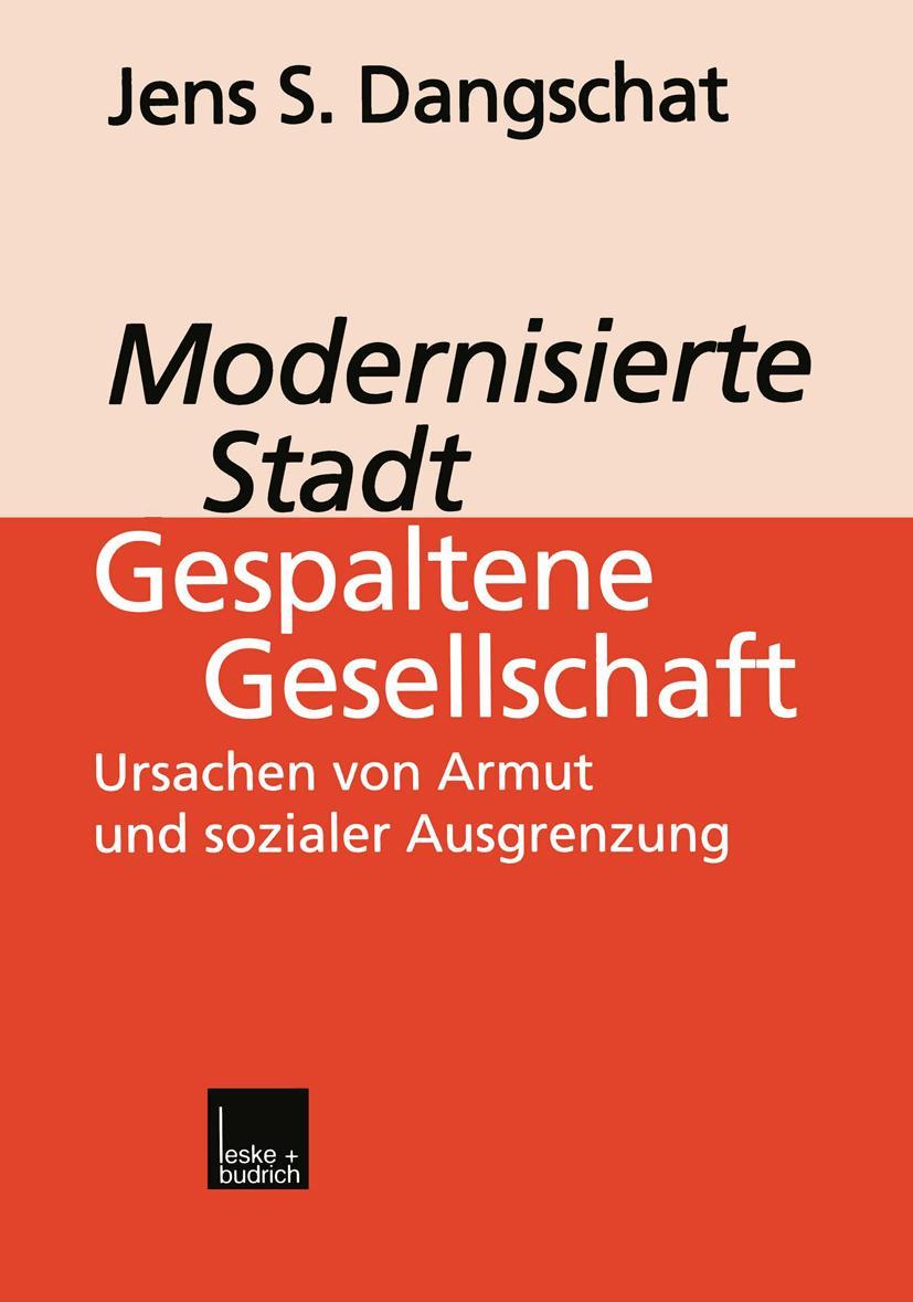 Vorderes Coverbild Modernisierte Stadt - gespaltene Gesellschaft