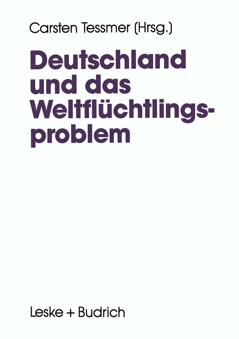 Vorderes Coverbild Deutschland und das Weltflüchtlingsproblem