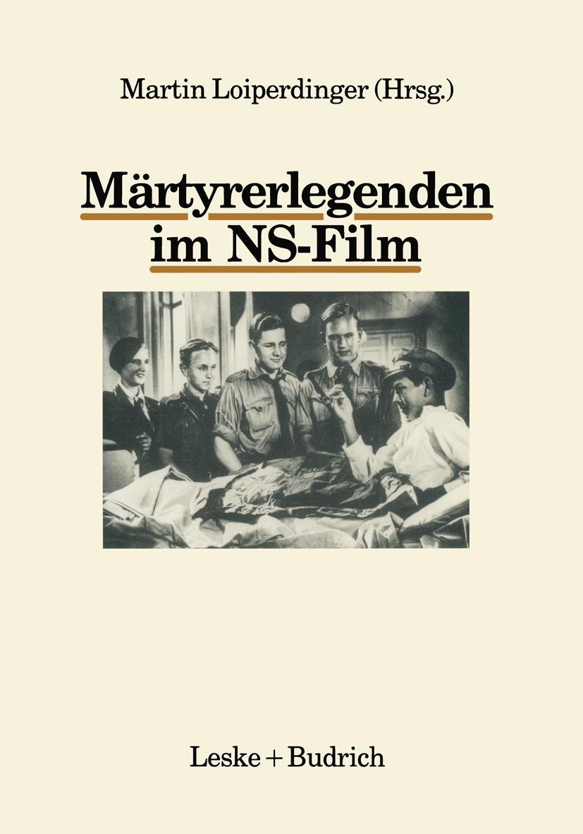 Vorderes Coverbild Märtyrerlegenden im NS-Film