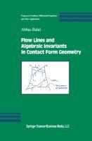 Vorderes Coverbild Flow Lines and Algebraic Invariants in Contact Form Geometry