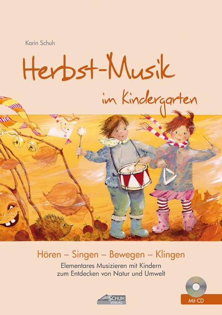 Vorderes Coverbild Herbst-Musik im Kindergarten (inkl. CD)