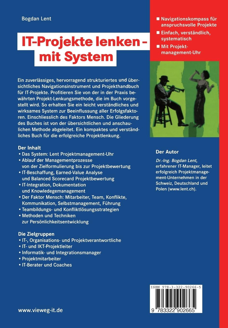 Rückseitencover IT-Projekte lenken - mit System