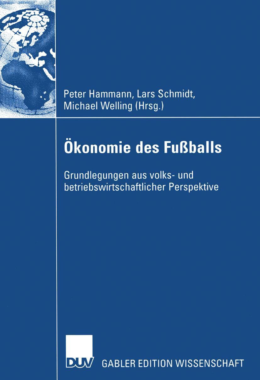 Vorderes Coverbild Ökonomie des Fußballs