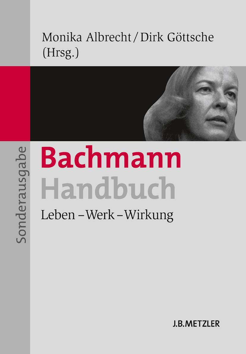 Vorderes Coverbild Bachmann-Handbuch