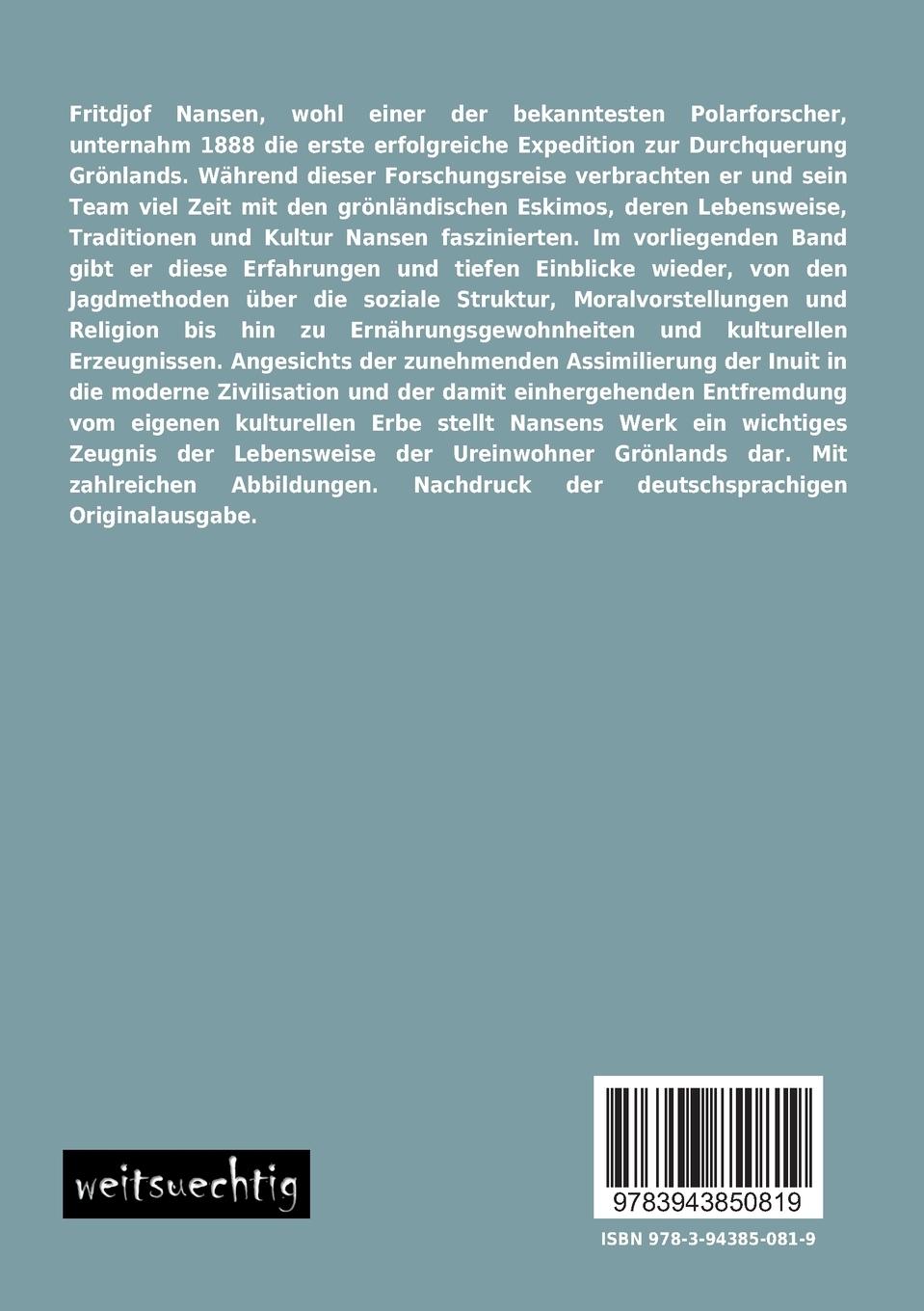 Rückseitencover Eskimoleben