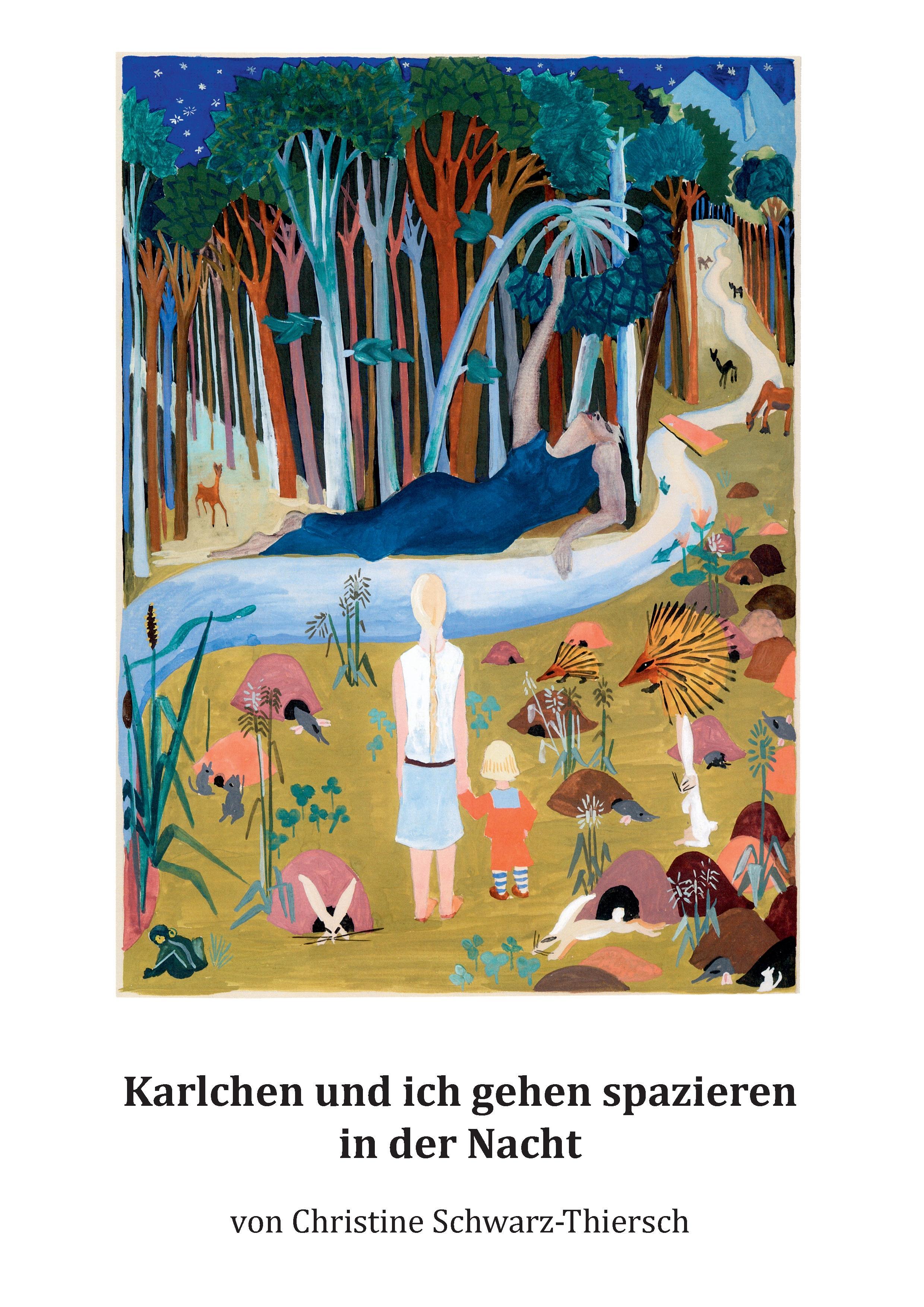 Vorderes Coverbild Karlchen und ich gehen spazieren in der Nacht
