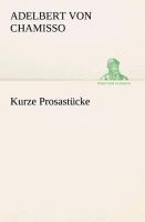 Vorderes Coverbild Kurze Prosastücke