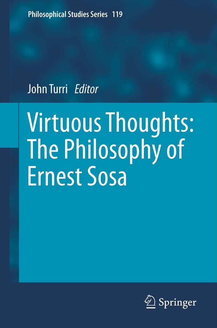 Vorderes Coverbild Virtuous Thoughts: The Philosophy of Ernest Sosa
