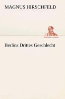 Vorderes Coverbild Berlins Drittes Geschlecht
