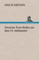 Vorderes Coverbild Deutsche Ärzte-Reden aus dem 19. Jahrhundert