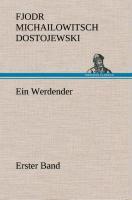 Vorderes Coverbild Ein Werdender - Erster Band