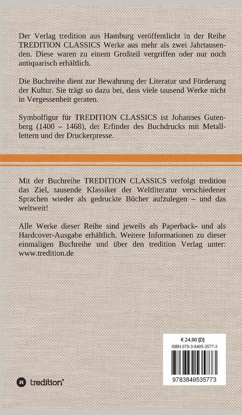 Rückseitencover Aus dem Elend