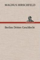 Vorderes Coverbild Berlins Drittes Geschlecht