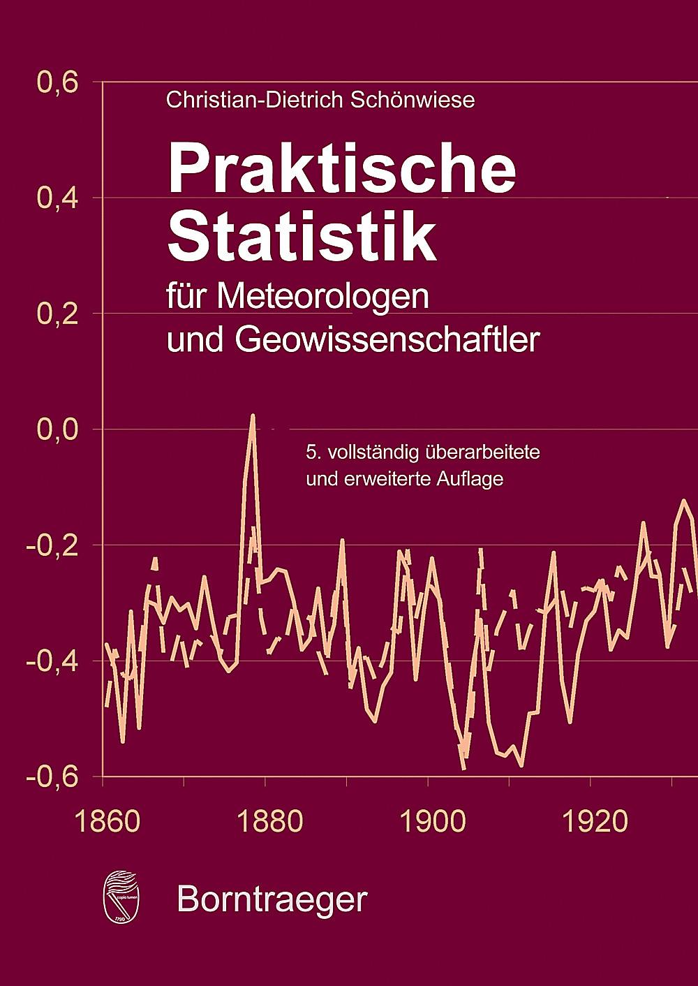 Vorderes Coverbild Praktische Statistik für Meteorologen und Geowissenschaftler