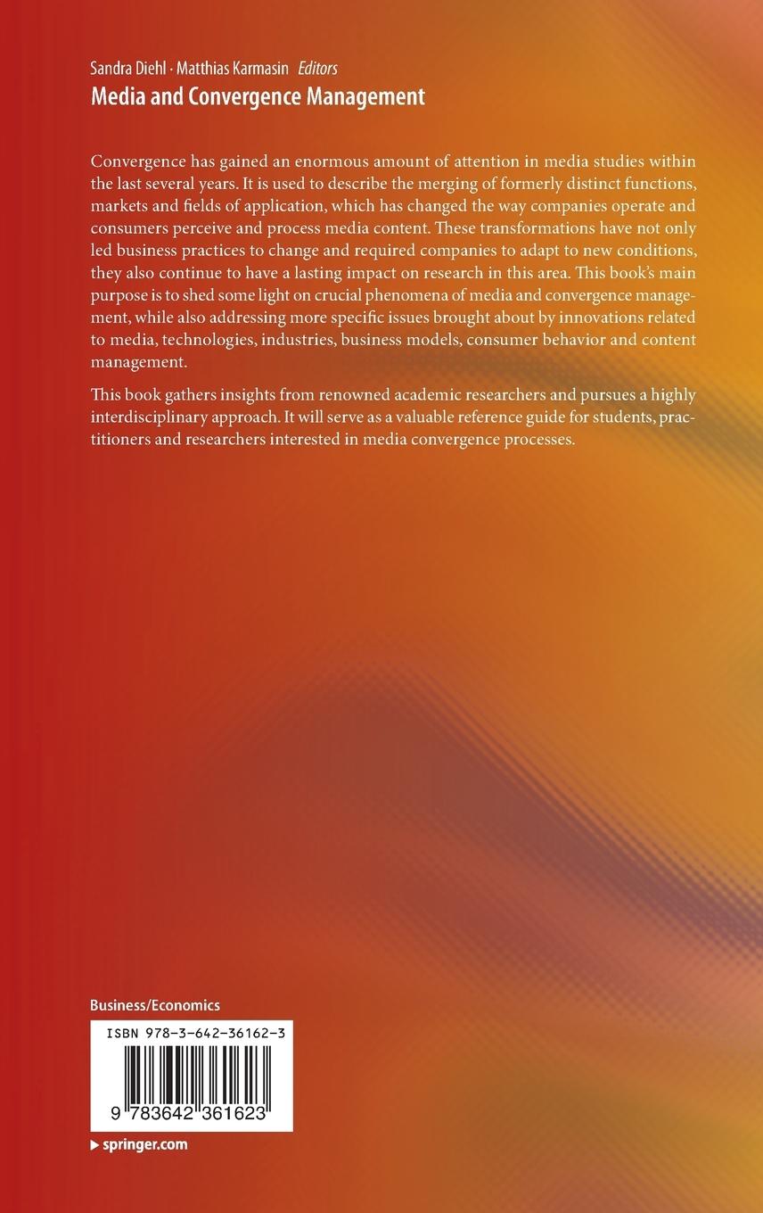 Rückseitencover Media and Convergence Management